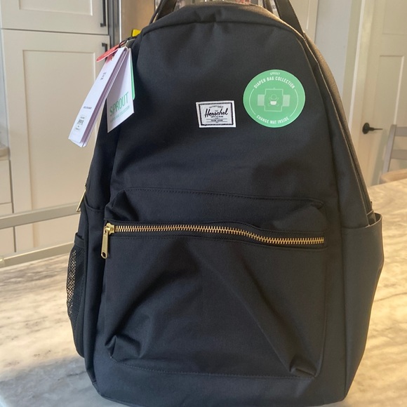 Herschel Supply Company Bags Herschel Black Backpack Diaper Bag
